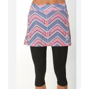Running Skirts Boheme Capri Running Skirt Size XL Pink Modest Quick Dry NEW